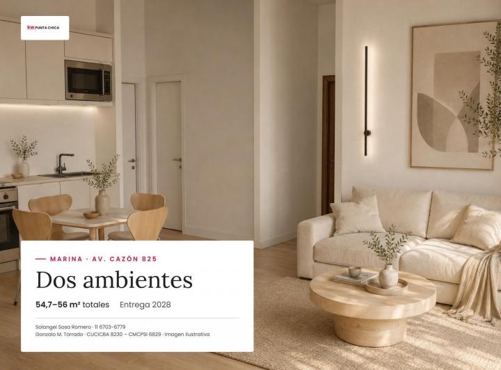 Departamento · 50m² · 2 Ambientes