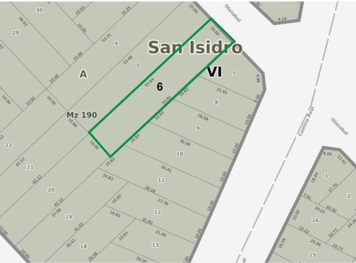 Terreno · 537m²
