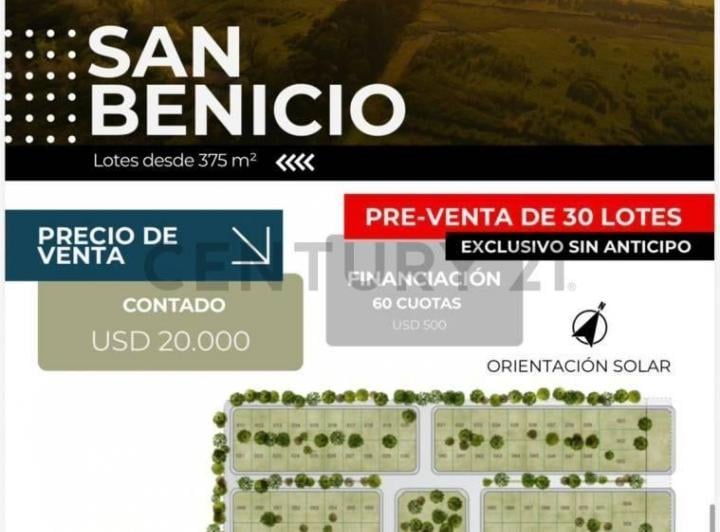 Terreno · 375m²
