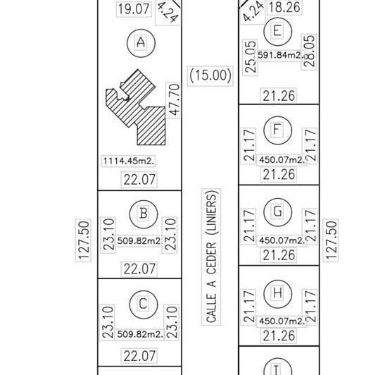 Terreno · 600m²
