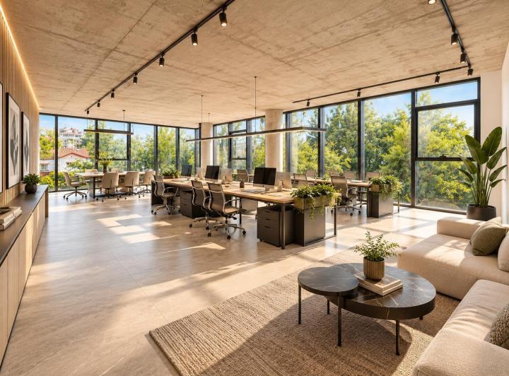 Oficina comercial · 105m² · 1 Ambiente · 2 Cocheras