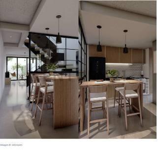 Casa · 90m² · 3 Ambientes · 1 Cochera