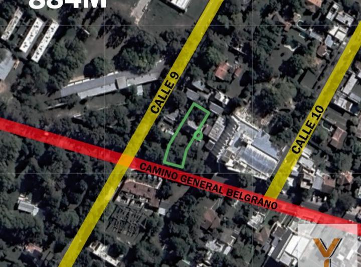 Terreno · 884m²