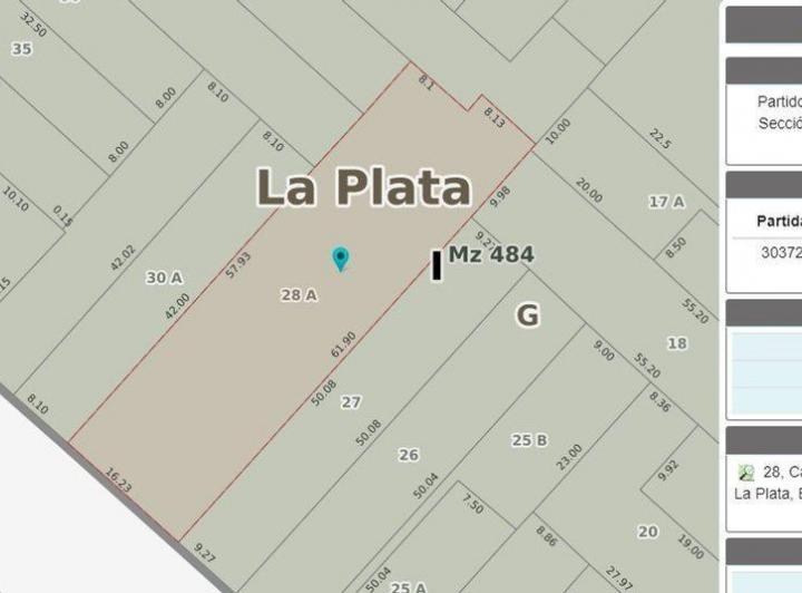 Terreno · 962m²