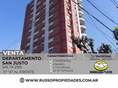 Departamento en Venta en San Justo, Partido de La Matanza