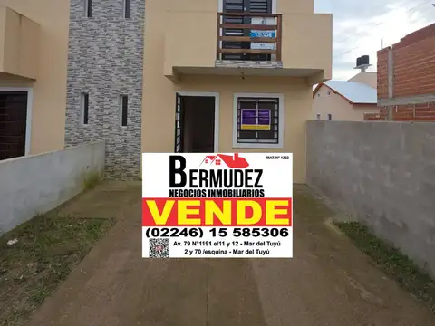 Casa en Venta en Mar del Tuyú, Partido de La Costa
