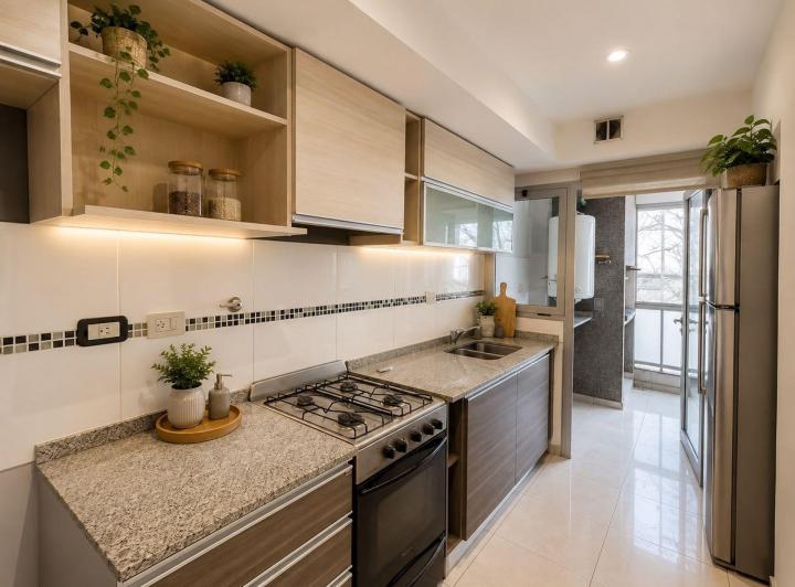Departamento · 46m² · 2 Ambientes · 1 Cochera