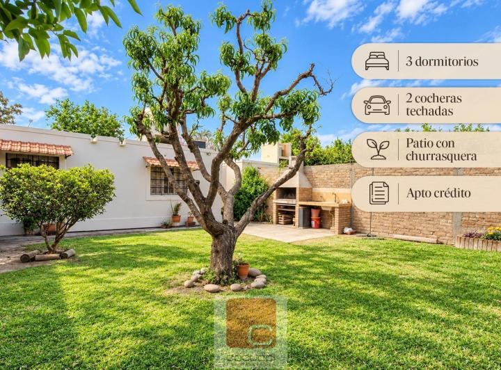 Casa · 104m² · 4 Ambientes · 3 Cocheras
