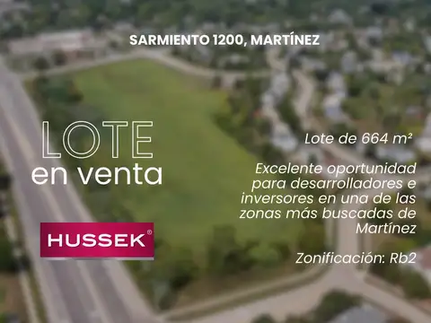 Terreno en Venta en Martínez, Partido de San Isidro
