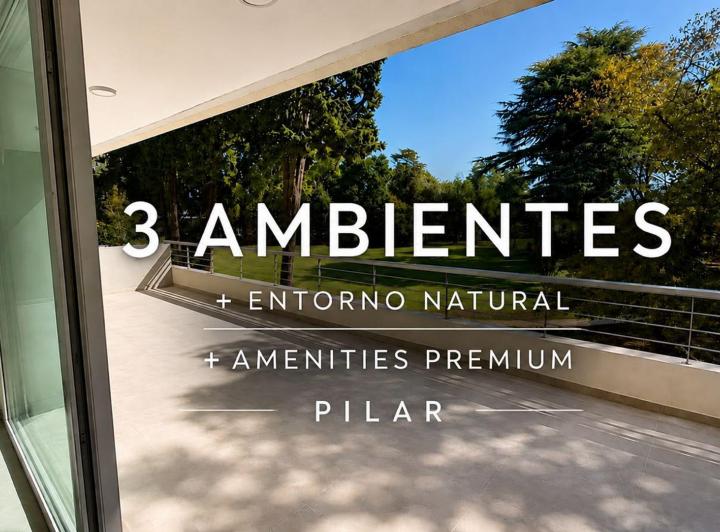 Departamento · 76m² · 3 Ambientes · 1 Cochera