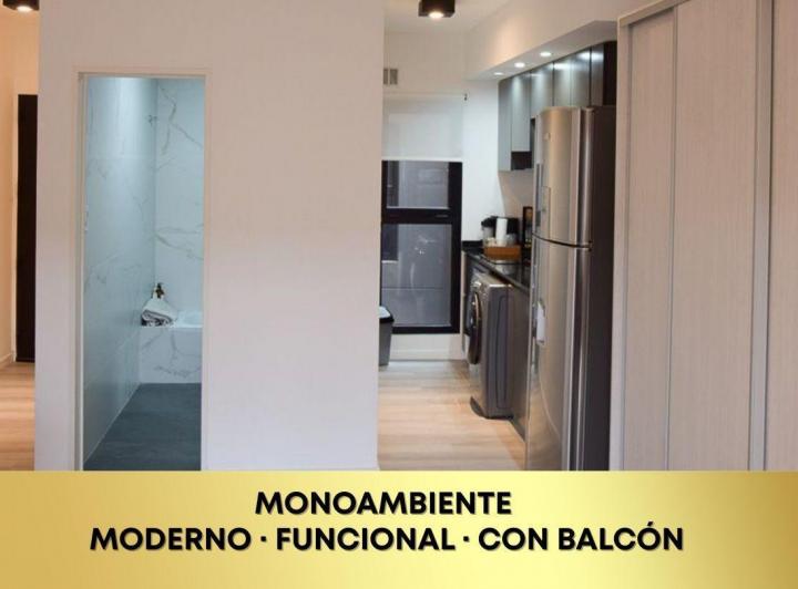 Departamento · 33m² · 1 Ambiente · 1 Cochera