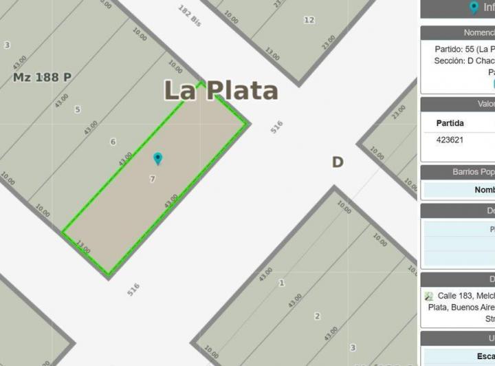 Terreno · 559m²
