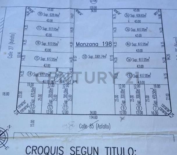 Terreno · 300m²