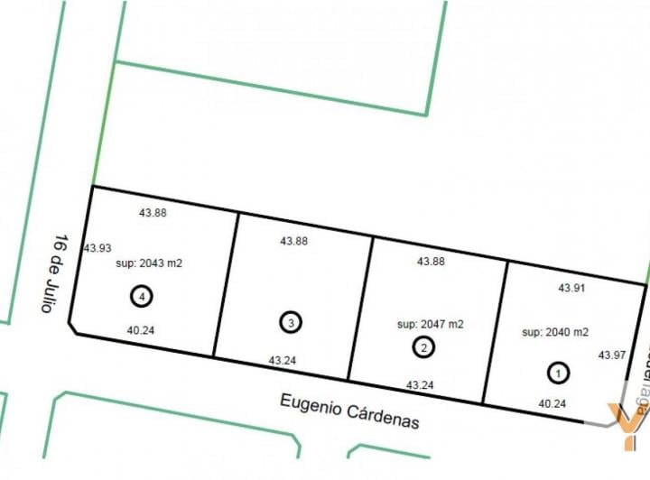Terreno · 2040m²