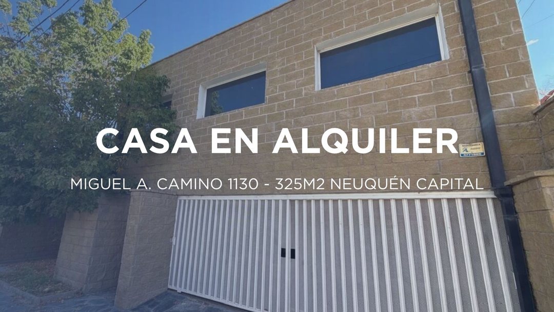 CASA EN ALQUILER SANTA GENOVEVA NEUQUÉN