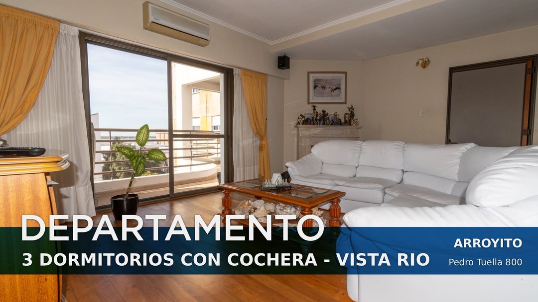 DEPARTAMENTO EN VENTA TRES DORMITORIOS VISTA RIO