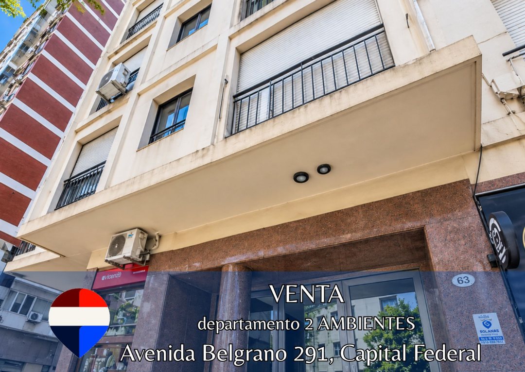VENTA 2 AMBIENTES ZONA MONSERRAT