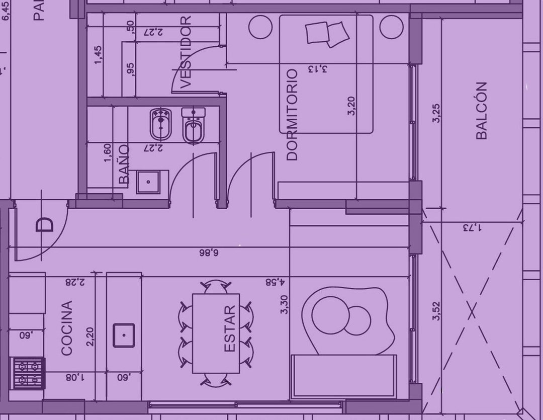 VENTA departamento 2 AMBIENTES Banfield BALCON