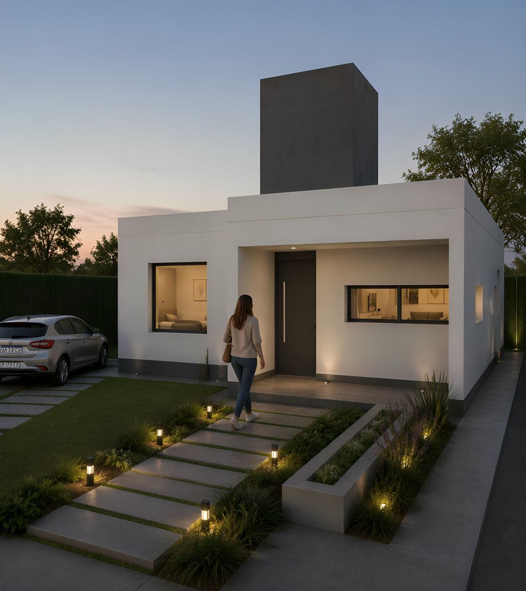 CASA EN VENTA 2 HAB EN B° PRIVADO A ESTRENAR