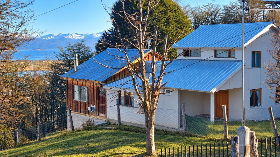 Casa de 3 dormitorios con vista al Canal Beagle