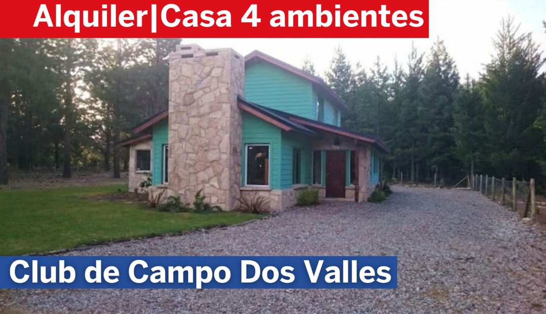 Casa en alquiler en Dos Valles 3 dormitorios