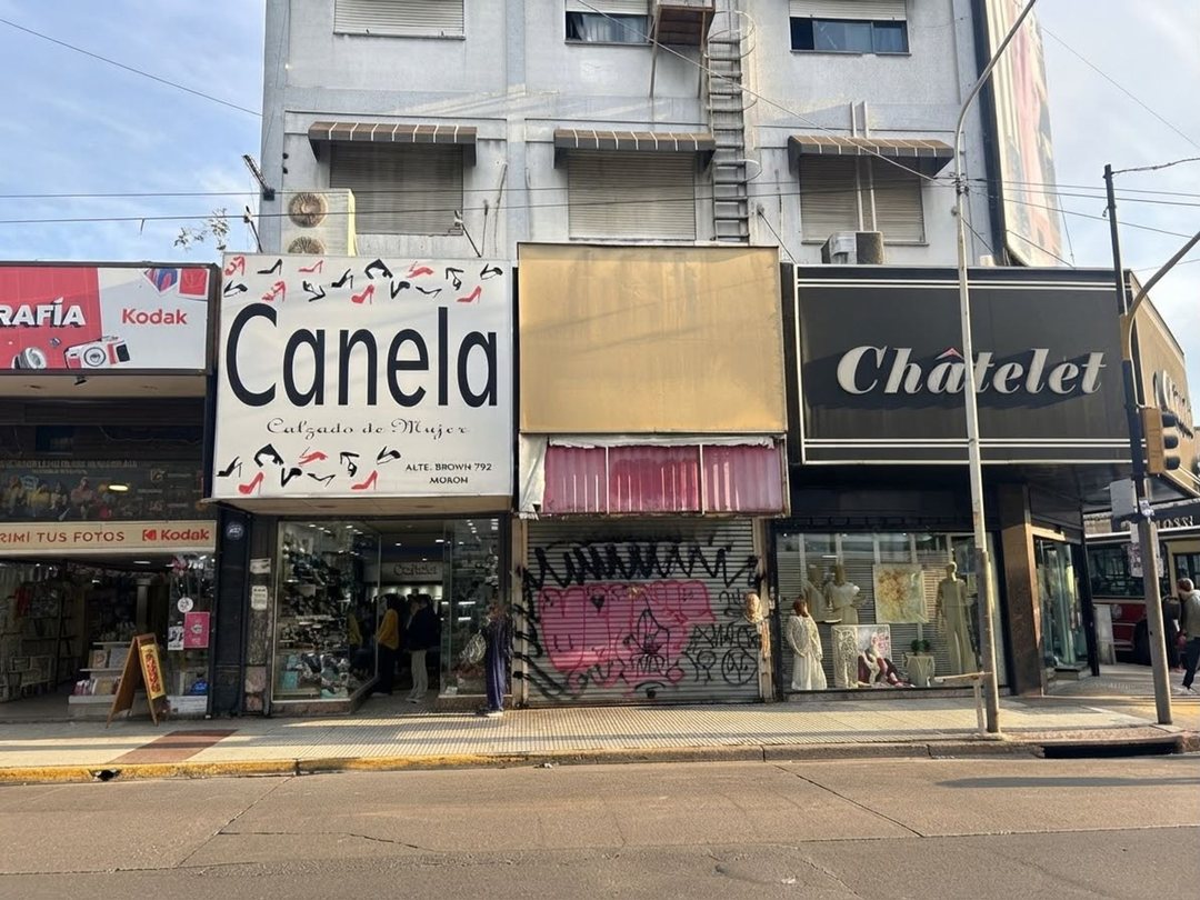 ALQUILER LOCAL COMERCIAL EN MORÓN CENTRO