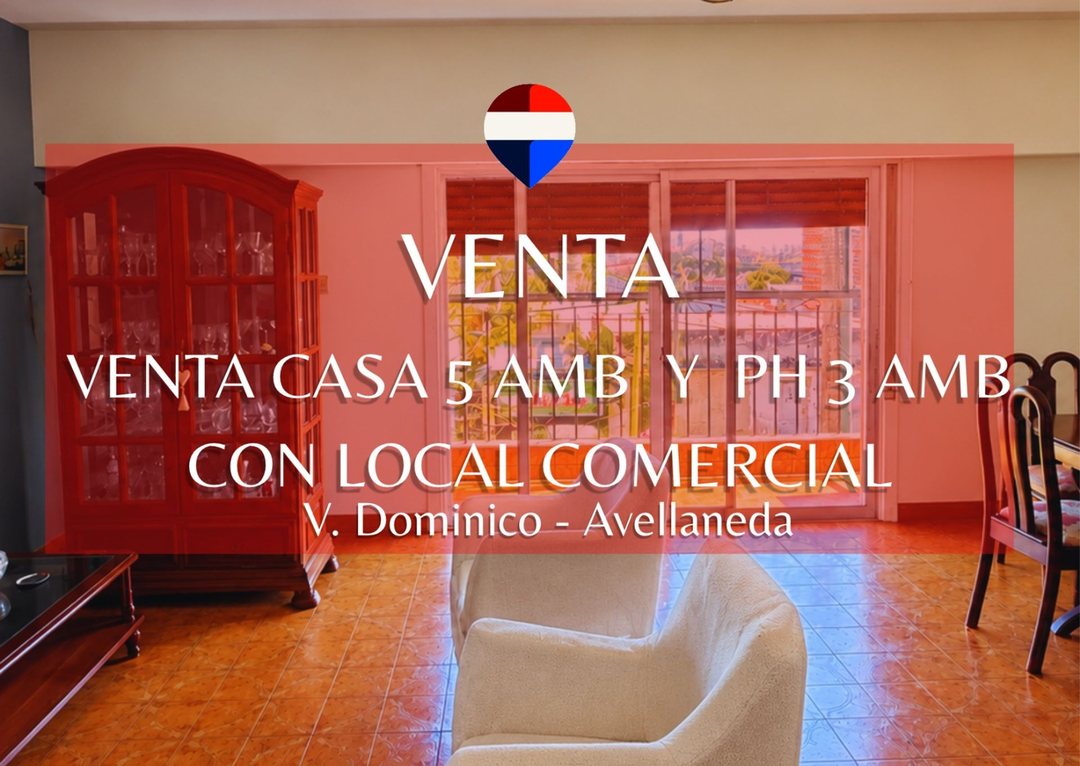 VENTA BLOQUE CASA  PH  GARAGE  COMERCIO AVELLANEDA