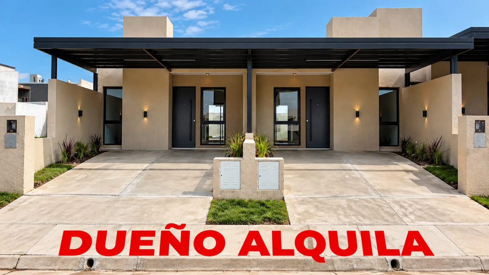 DUEÑO ALQUILA DUPLEX A ESTRENAR
