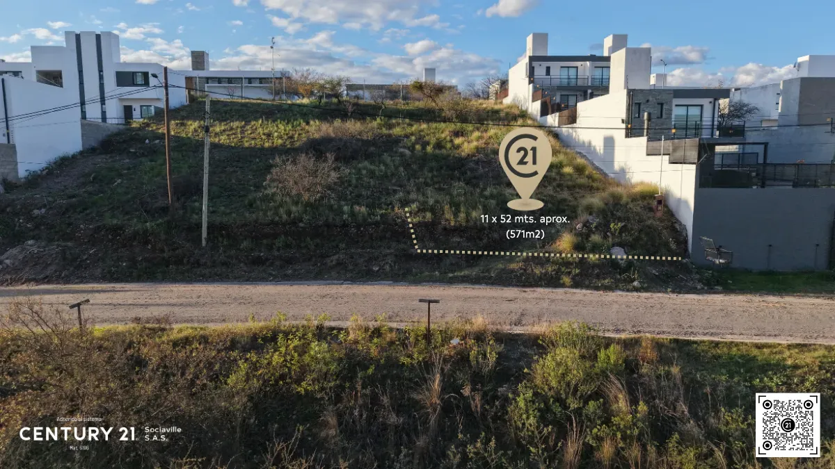 Desarrollistas · Lote con PROYECTO APROBADO para 3 PH · Cuesta Colorada · Vistas y ubicación.