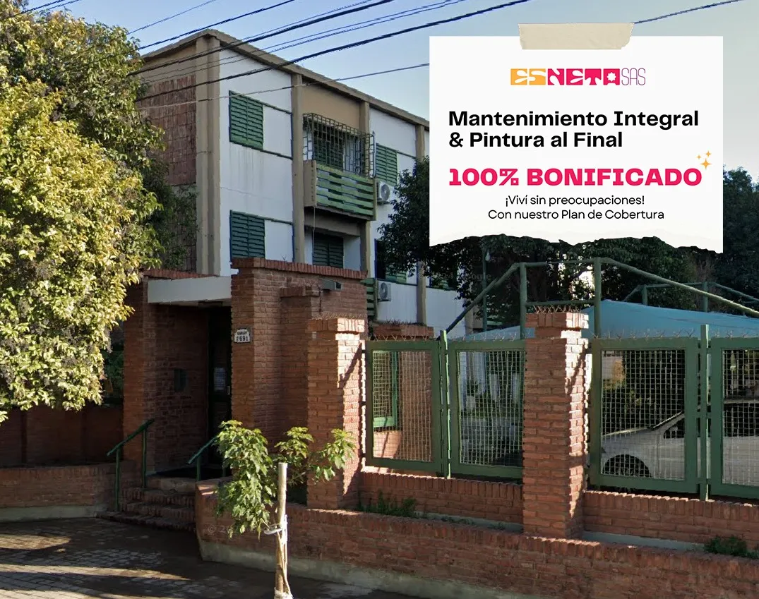 Alquilo depto dos dormitorios con cochera, Barrio Pueyrredon