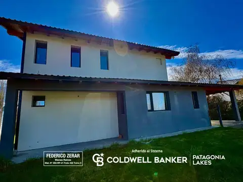 Venta | casa en dina huapi – dinamarca 64  amplitud, comodidad.