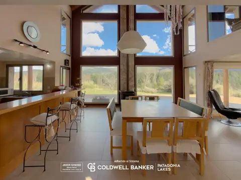 Venta casa 3 dormitorios 263m² lote 2165m² chapelco golf zonab san martin de los andes