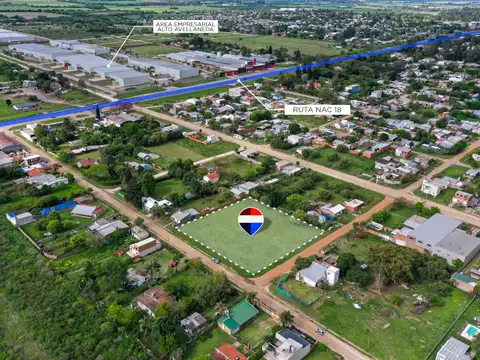 Gran terreno de 3700 m2  ruta 12 permuta-financia