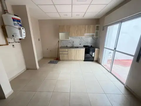 Terraza propia amplia departamento alquiler 2 dormitorios