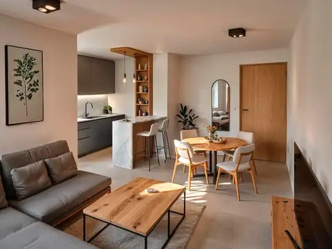 Departamento a estrenar de un dormitorio en barrio providencia