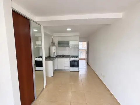 Alquiler departamento monoambiente con balcon. barrio lourdes
