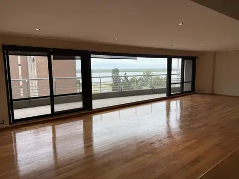 Dpto piso exclusivo. vista al río. 3 dorm. comodin. barrio martin. cochera doble. quincho y pileta