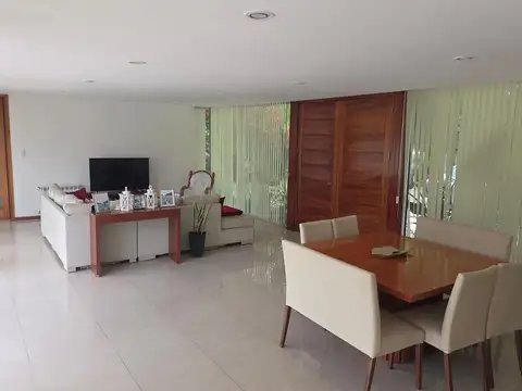 Club de campo los álamos – ibarlucea, casa 5 dormitorios c/parrillero y pileta