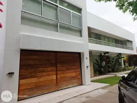 Venta | casa 5 dormitorios en barrio cerrado - los alamos club de campo - ibarlucea
