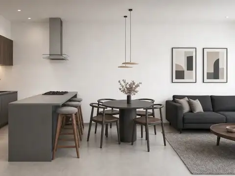 Depto en piso 9, edificio altos de sarsfield
