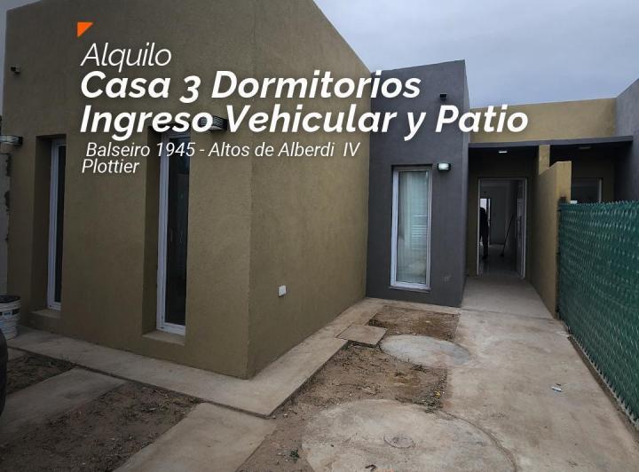 Casa · 90m² · 3 Ambientes · 1 Cochera
