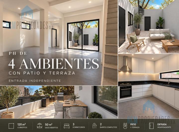 PH · 120m² · 4 Ambientes