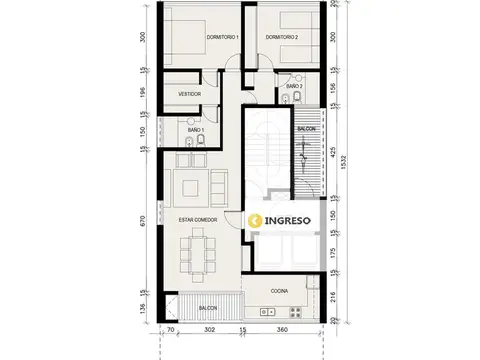 Departamento en Venta en Centro, Rosario