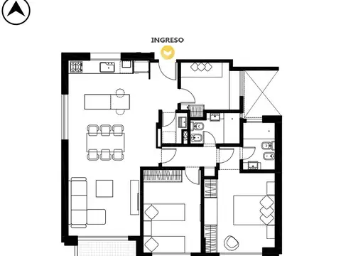 Departamento en Venta en Centro, Rosario