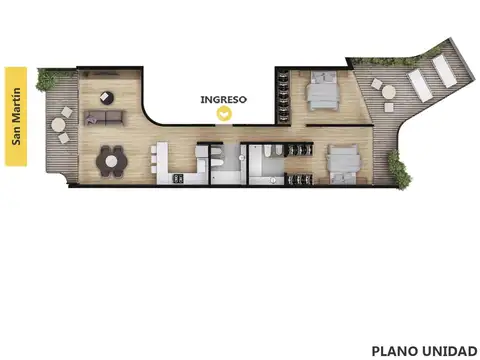 Departamento en Venta en Centro, Rosario