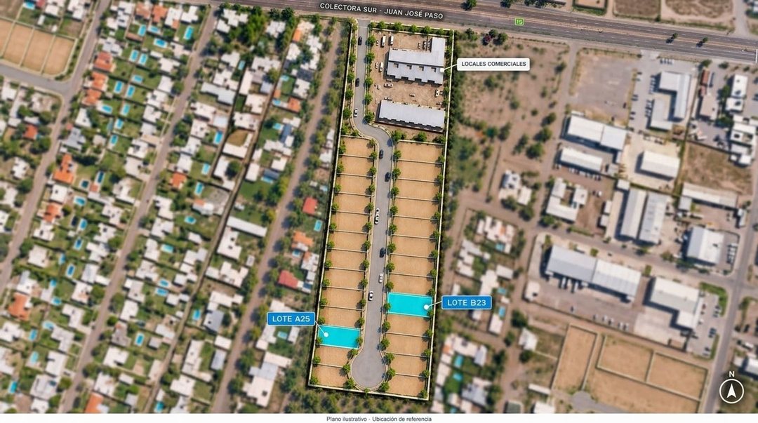 Venta 2 Lotes Barrio Privado, Carrodilla