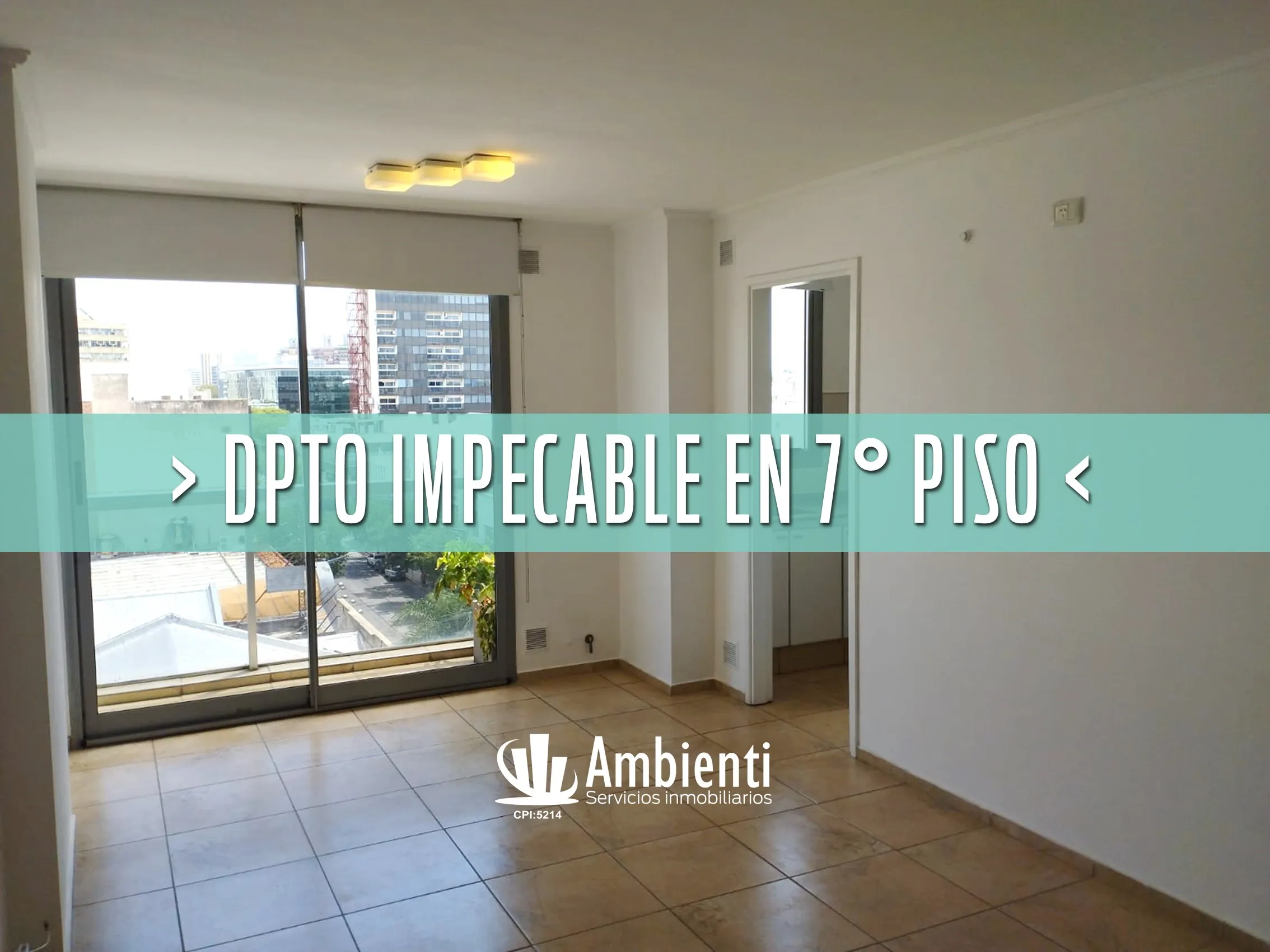 Alquiler Centro - 1 Dormitorio Balcón y Amenities