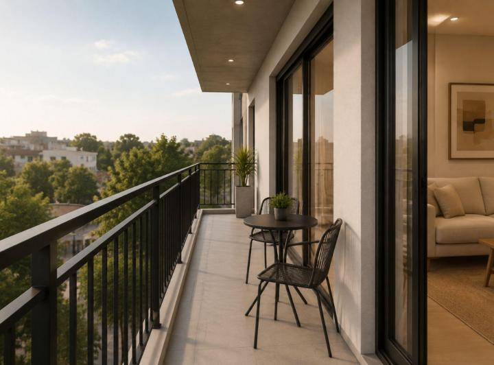 Departamento · 53m² · 2 Ambientes · 1 Cochera