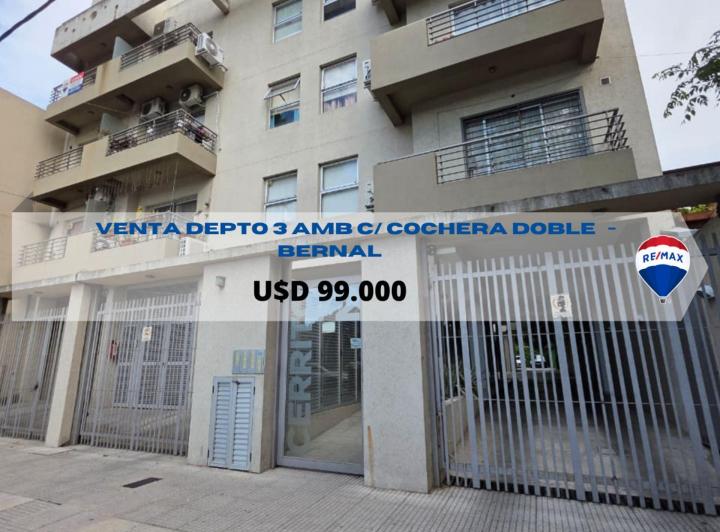 Departamento · 60m² · 3 Ambientes · 1 Cochera