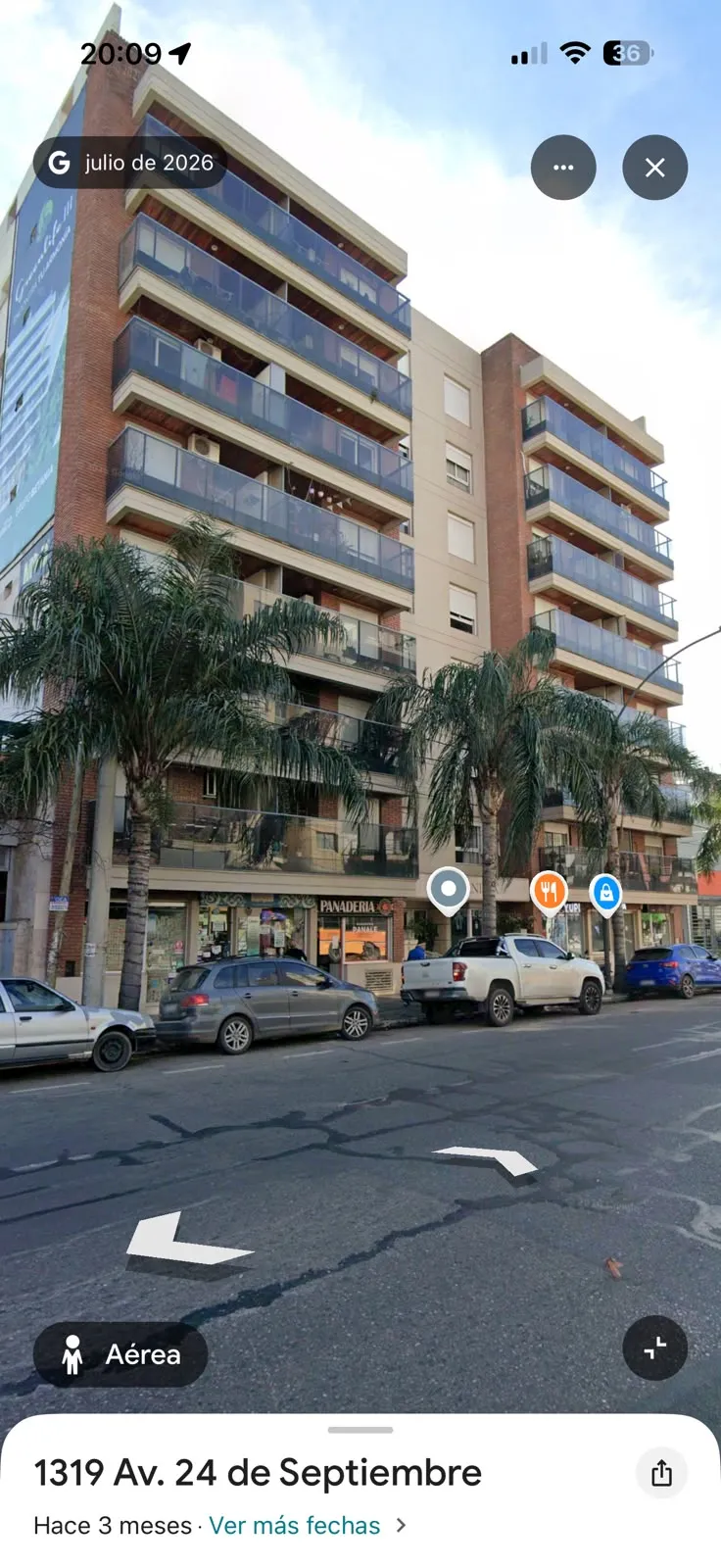 Externo! Gran Balcon al frente! Coc/Sep! impecable